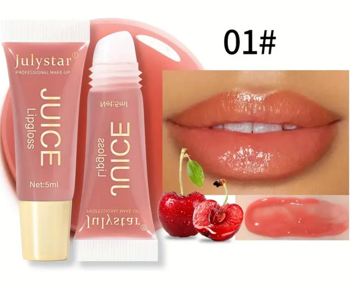 Dudu Lip Nourishing Water Gloss - Long - lasting Mirror Moisturizing Lip Oil with Natural Fruit Flavor - SIRISE LLC