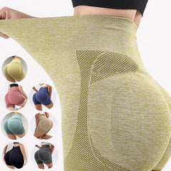 Fitness Yoga Shorts Pants Butt Lifting Seamless Leggings - SIRISE LLCWomen's