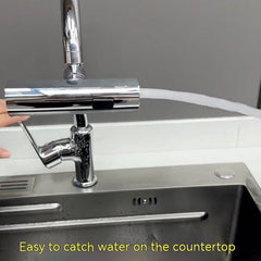 Kitchen Faucet Waterfall Outlet Splash Proof Universal Rotating Bubbler Multifunctional Water Nozzle Extension Kitchen Gadgets - SIRISE LLCAccessories