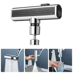 Kitchen Faucet Waterfall Outlet Splash Proof Universal Rotating Bubbler Multifunctional Water Nozzle Extension Kitchen Gadgets - SIRISE LLCAccessories