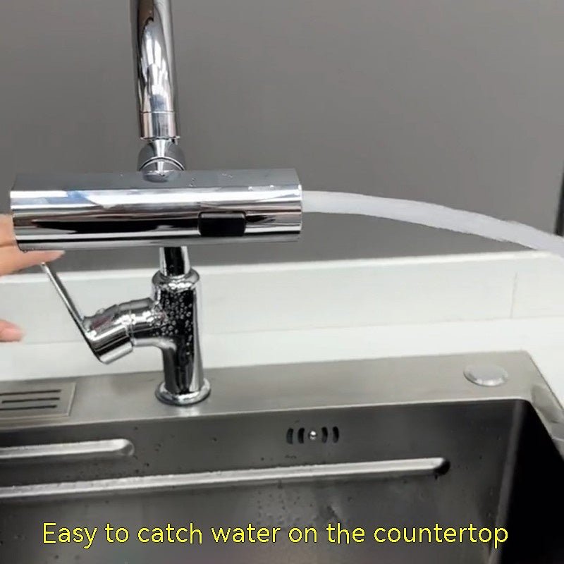 Kitchen Faucet Waterfall Outlet Splash Proof Universal Rotating Bubbler Multifunctional Water Nozzle Extension Kitchen Gadgets - SIRISE LLCAccessories