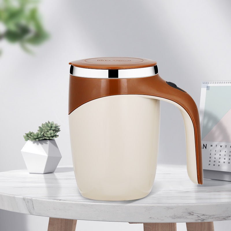 Rechargeable Model Automatic Stirring Cup Coffee Cup High Value Electric Stirring Cup Lazy Milkshake Rotating Magnetic Water Cup - SIRISE LLCAccessories