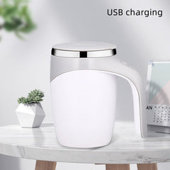 Rechargeable Model Automatic Stirring Cup Coffee Cup High Value Electric Stirring Cup Lazy Milkshake Rotating Magnetic Water Cup - SIRISE LLCAccessories