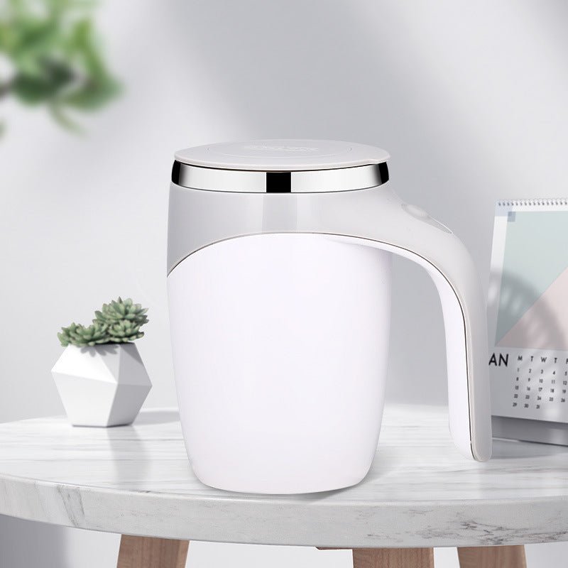 Rechargeable Model Automatic Stirring Cup Coffee Cup High Value Electric Stirring Cup Lazy Milkshake Rotating Magnetic Water Cup - SIRISE LLCAccessories