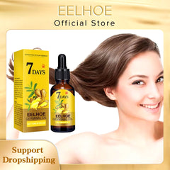 Revitalize Your Hair with EELHOE Ginger Hair Growth Oil - Natural Anti - Hair Loss Treatment for Hydration & Nourishment - SIRISE LLC