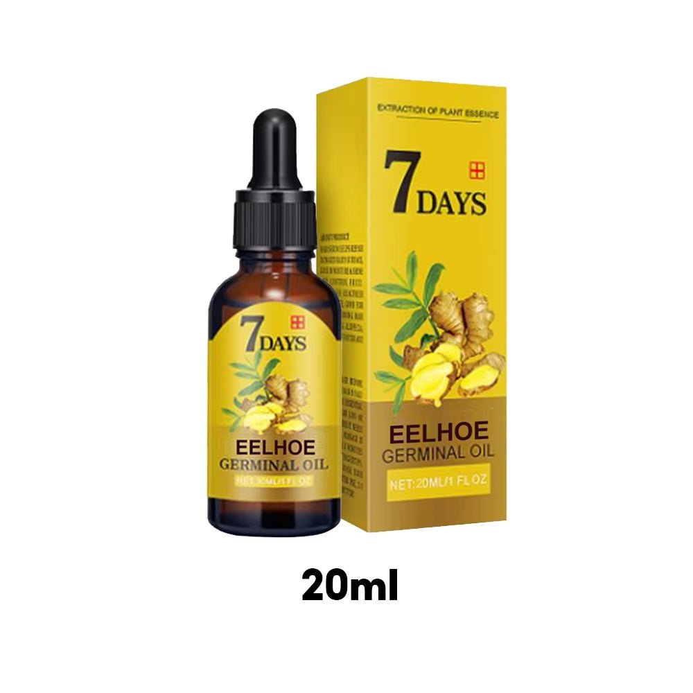 Revitalize Your Hair with EELHOE Ginger Hair Growth Oil - Natural Anti - Hair Loss Treatment for Hydration & Nourishment - SIRISE LLC