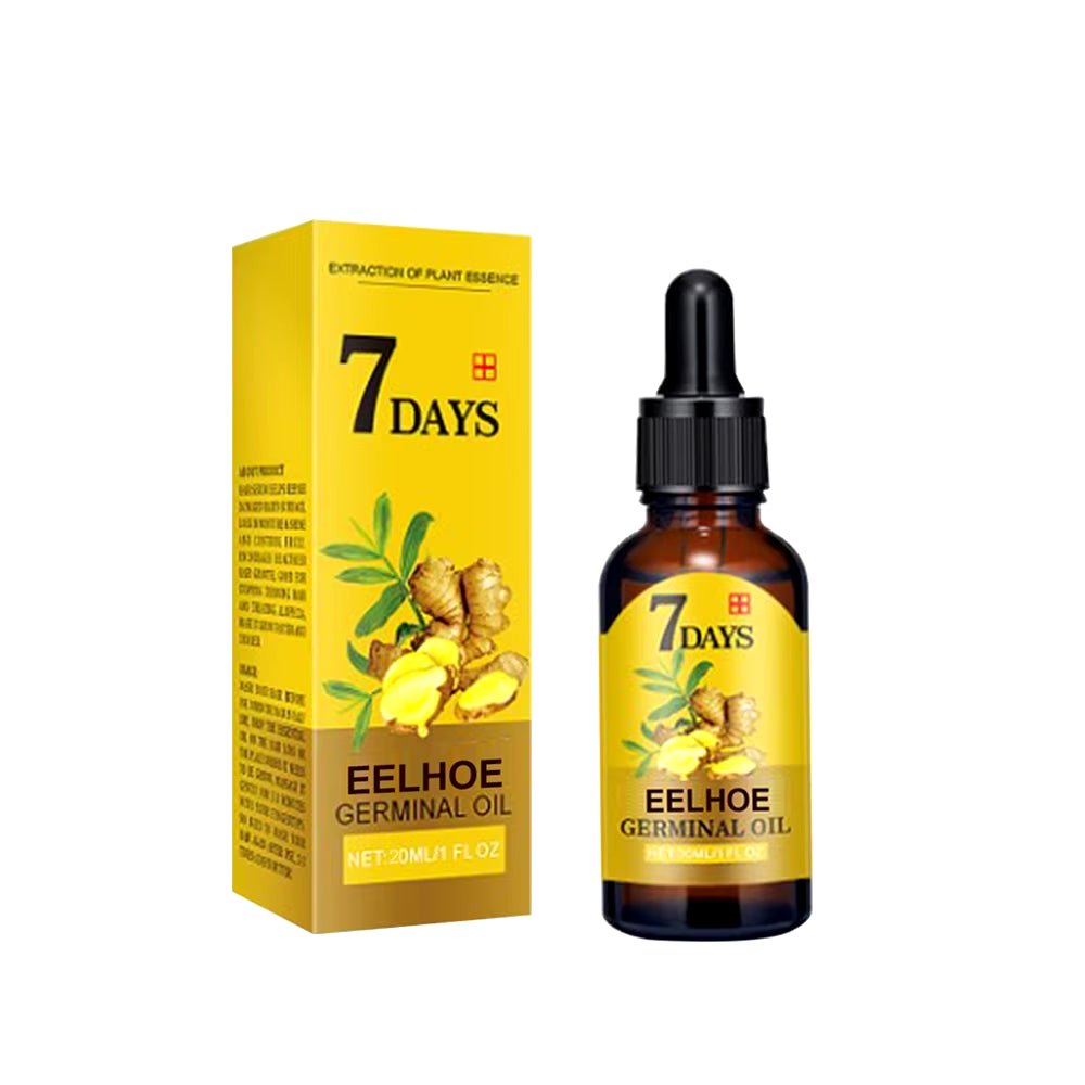 Revitalize Your Hair with EELHOE Ginger Hair Growth Oil - Natural Anti - Hair Loss Treatment for Hydration & Nourishment - SIRISE LLC