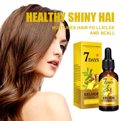 Revitalize Your Hair with EELHOE Ginger Hair Growth Oil - Natural Anti - Hair Loss Treatment for Hydration & Nourishment - SIRISE LLC