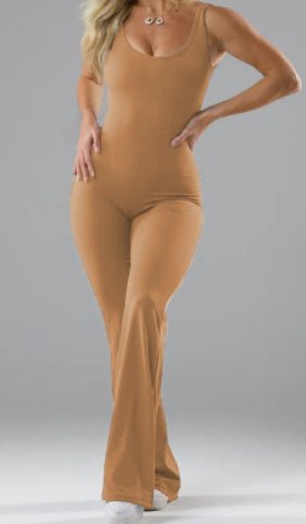 Slim Fit Hip Raise Jumpsuit Sexy BacklessYoga Clothes - SIRISE LLCAccessories