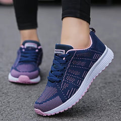 Step Up Your Style with Our Women's Breathable Mesh Sneakers - Perfect for Casual Walks and Gym Sessions! - SIRISE LLC