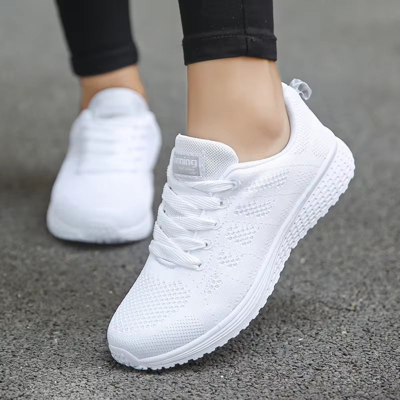 Step Up Your Style with Our Women's Breathable Mesh Sneakers - Perfect for Casual Walks and Gym Sessions! - SIRISE LLC