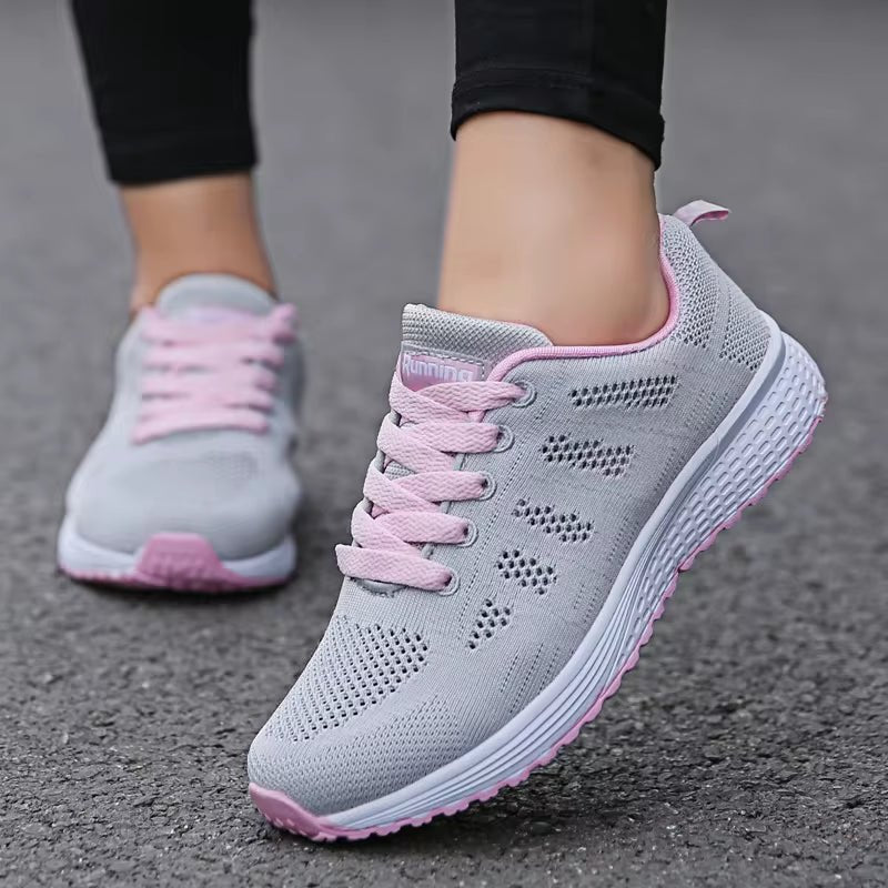 Step Up Your Style with Our Women's Breathable Mesh Sneakers - Perfect for Casual Walks and Gym Sessions! - SIRISE LLC