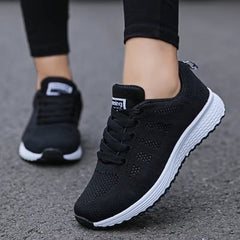 Step Up Your Style with Our Women's Breathable Mesh Sneakers - Perfect for Casual Walks and Gym Sessions! - SIRISE LLC