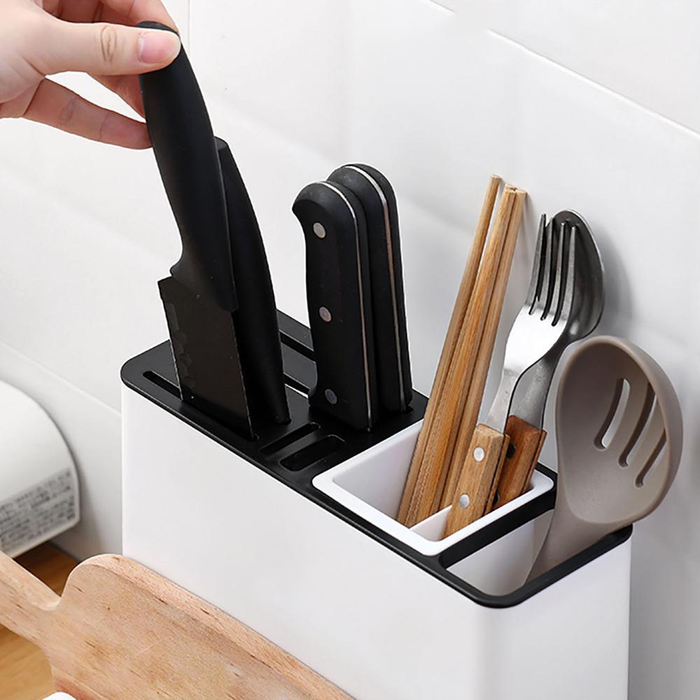 Tableware Storage Holders Kitchen Knife Plastic Storages Racks For Kitchen Convenience Cabinet Kitchen Gadgets - SIRISE LLCAccessories