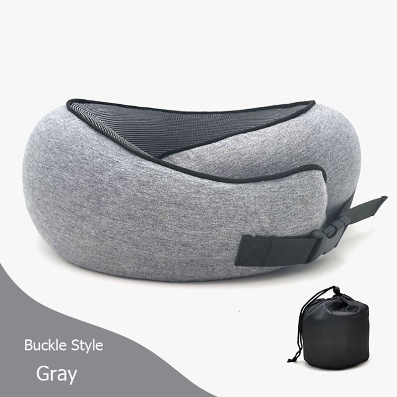 Travel Neck Pillow Non - Deformed Airplane Pillow Travel Neck Cushion Durable U - Shaped Travel Memory Cotton Nap Neck Pillow - SIRISE LLCAccessories