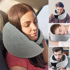 Travel Neck Pillow Non - Deformed Airplane Pillow Travel Neck Cushion Durable U - Shaped Travel Memory Cotton Nap Neck Pillow - SIRISE LLCAccessories