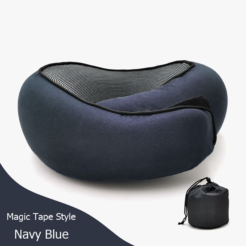 Travel Neck Pillow Non - Deformed Airplane Pillow Travel Neck Cushion Durable U - Shaped Travel Memory Cotton Nap Neck Pillow - SIRISE LLCAccessories