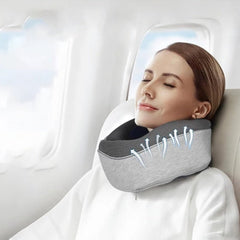 Travel Neck Pillow Non - Deformed Airplane Pillow Travel Neck Cushion Durable U - Shaped Travel Memory Cotton Nap Neck Pillow - SIRISE LLCAccessories