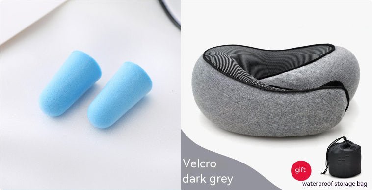 Travel Neck Pillow Non - Deformed Airplane Pillow Travel Neck Cushion Durable U - Shaped Travel Memory Cotton Nap Neck Pillow - SIRISE LLCAccessories