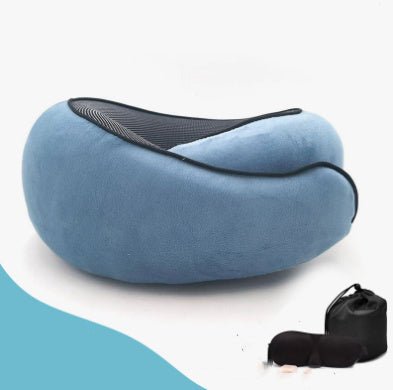 Travel Neck Pillow Non - Deformed Airplane Pillow Travel Neck Cushion Durable U - Shaped Travel Memory Cotton Nap Neck Pillow - SIRISE LLCAccessories