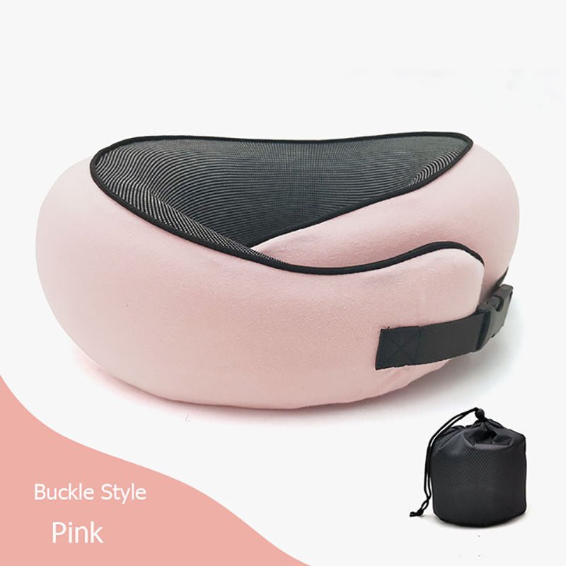 Travel Neck Pillow Non - Deformed Airplane Pillow Travel Neck Cushion Durable U - Shaped Travel Memory Cotton Nap Neck Pillow - SIRISE LLCAccessories