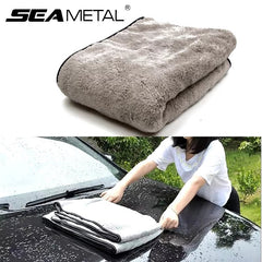 Ultimate Car Wash Towel - 100x40cm Microfiber Cleaning Cloth for Super Absorbent Shine! - SIRISE LLC