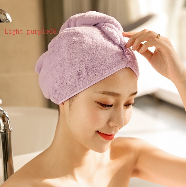 Women's Hair Dryer Cap, Absorbent Dry Hair Towel - SIRISE LLCWomen's