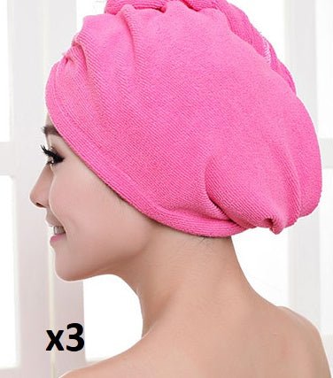 Women's Hair Dryer Cap, Absorbent Dry Hair Towel - SIRISE LLCWomen's