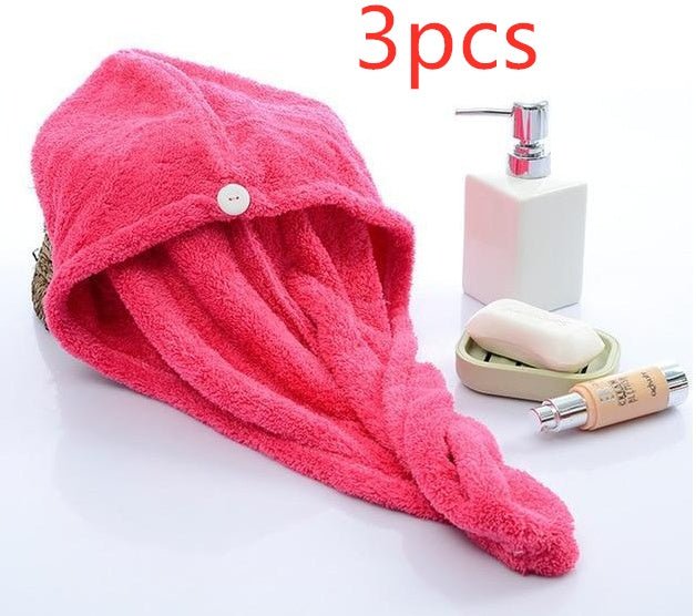 Women's Hair Dryer Cap, Absorbent Dry Hair Towel - SIRISE LLCWomen's