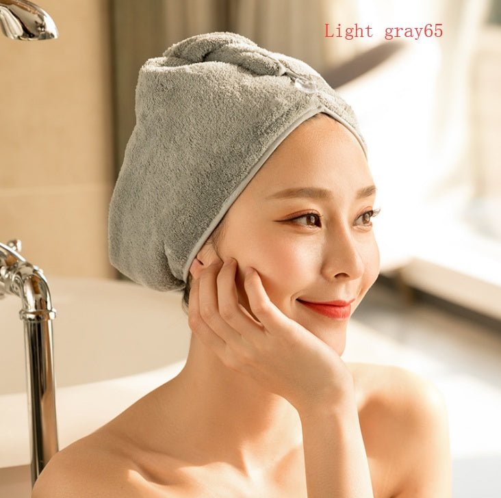 Women's Hair Dryer Cap, Absorbent Dry Hair Towel - SIRISE LLCWomen's