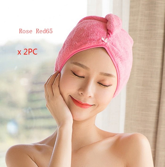 Women's Hair Dryer Cap, Absorbent Dry Hair Towel - SIRISE LLCWomen's