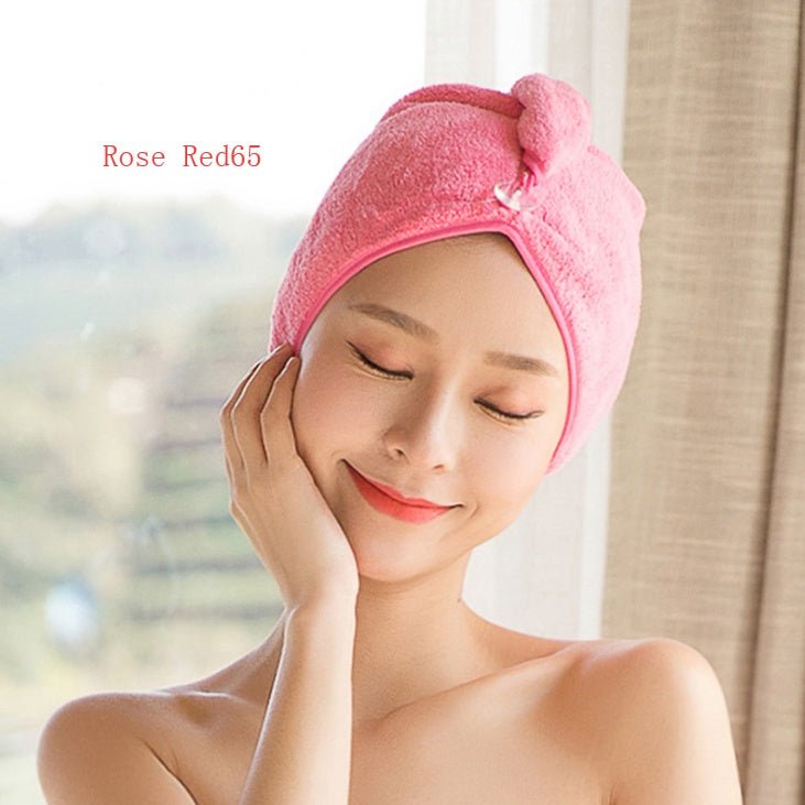 Women's Hair Dryer Cap, Absorbent Dry Hair Towel - SIRISE LLCWomen's