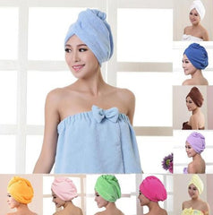 Women's Hair Dryer Cap, Absorbent Dry Hair Towel - SIRISE LLCWomen's