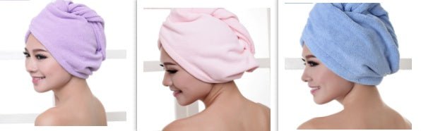 Women's Hair Dryer Cap, Absorbent Dry Hair Towel - SIRISE LLCWomen's