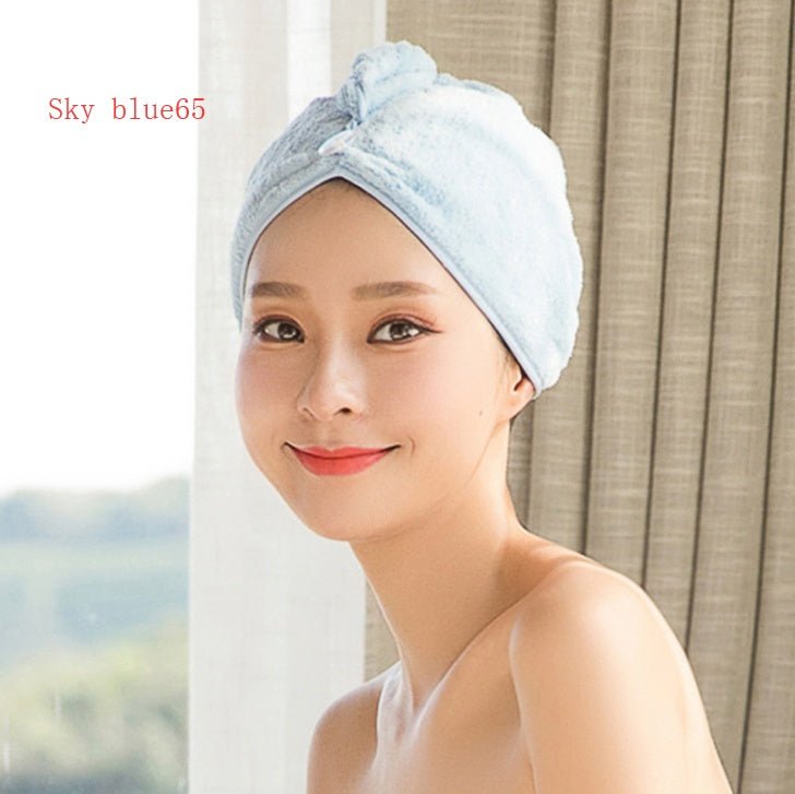 Women's Hair Dryer Cap, Absorbent Dry Hair Towel - SIRISE LLCWomen's