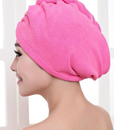 Women's Hair Dryer Cap, Absorbent Dry Hair Towel - SIRISE LLCWomen's